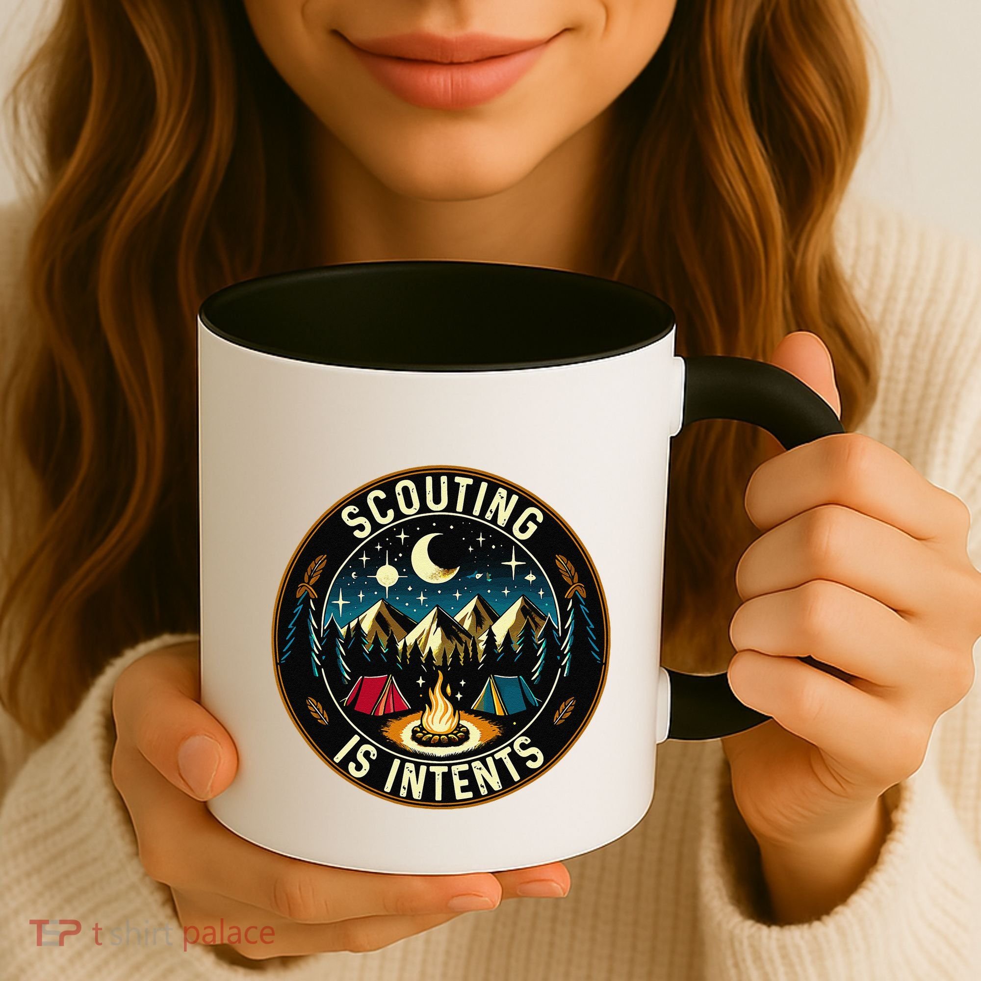 Scouting Is Intents Scout Camper Camping Coffee Mug