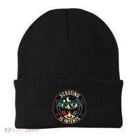 Scouting Is Intents Scout Camper Camping Beanie thumb 0