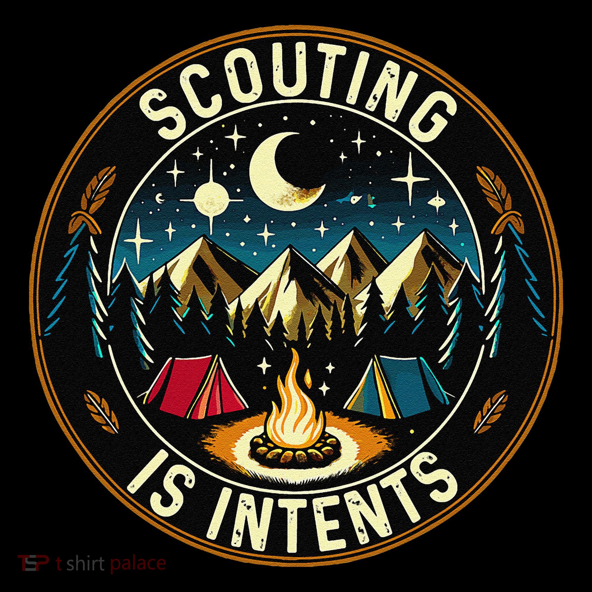 Scouting Is Intents Scout Camper Camping Coaster
