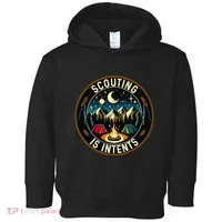Scouting Is Intents Scout Camper Camping Toddler Hoodie thumb 0