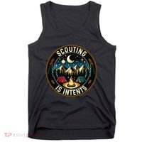 Scouting Is Intents Scout Camper Camping Tank Top thumb 0