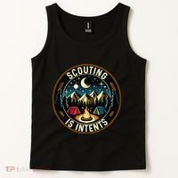 Scouting Is Intents Scout Camper Camping Tank Top thumb 2
