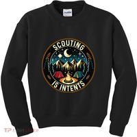 Scouting Is Intents Scout Camper Camping Kids Sweatshirt thumb 0