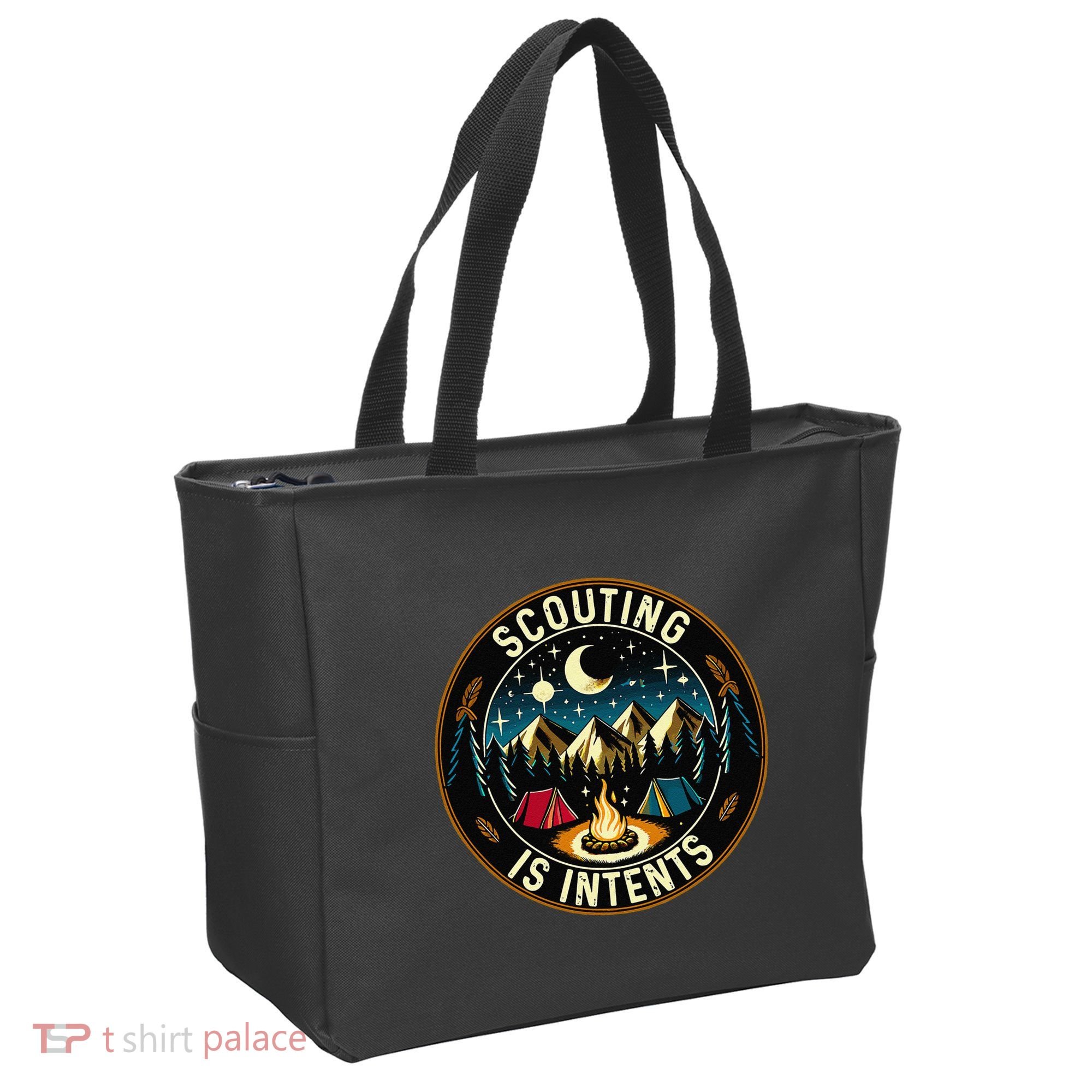 Scouting Is Intents Scout Camper Camping Tote Bag