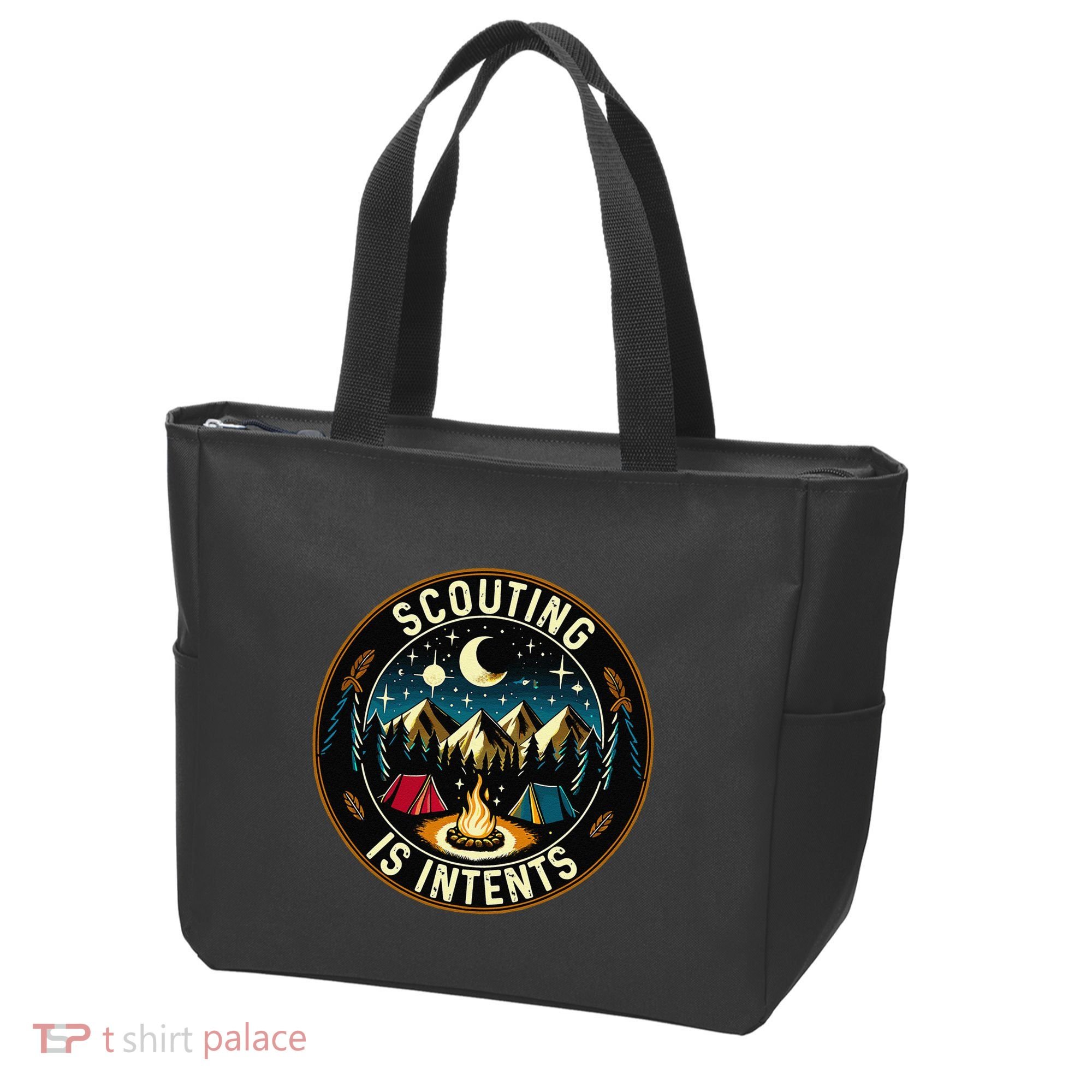 Scouting Is Intents Scout Camper Camping Tote Bag