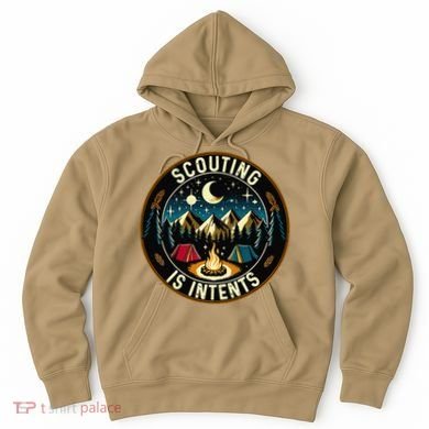 Scouting Is Intents Scout Camper Camping Hoodie