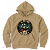 Scouting Is Intents Scout Camper Camping Hoodie thumb 0