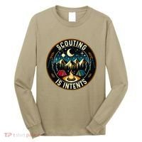 Scouting Is Intents Scout Camper Camping Long Sleeve Shirt thumb 0