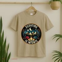 Scouting Is Intents Scout Camper Camping T-Shirt thumb 2