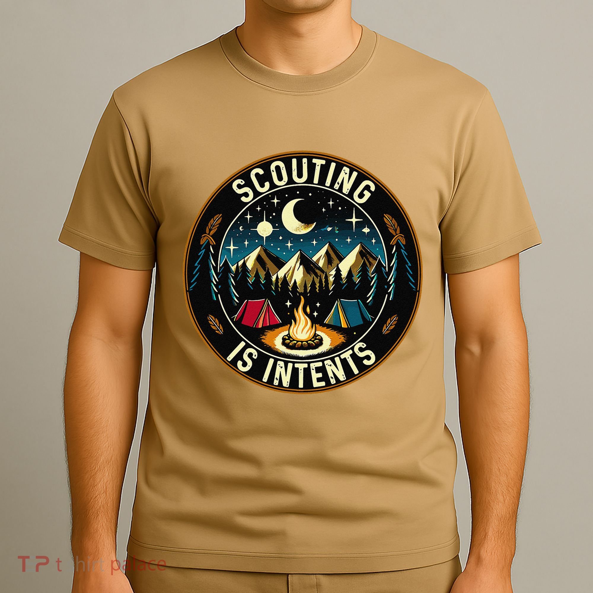 Scouting Is Intents Scout Camper Camping T-Shirt