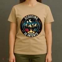 Scouting Is Intents Scout Camper Camping T-Shirt thumb 4