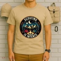 Scouting Is Intents Scout Camper Camping T-Shirt thumb 6