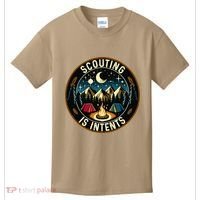 Scouting Is Intents Scout Camper Camping Kids T-Shirt thumb 0
