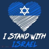 Support Israel I Stand With Israel Israeli Flag Women's Hoodie thumb 2