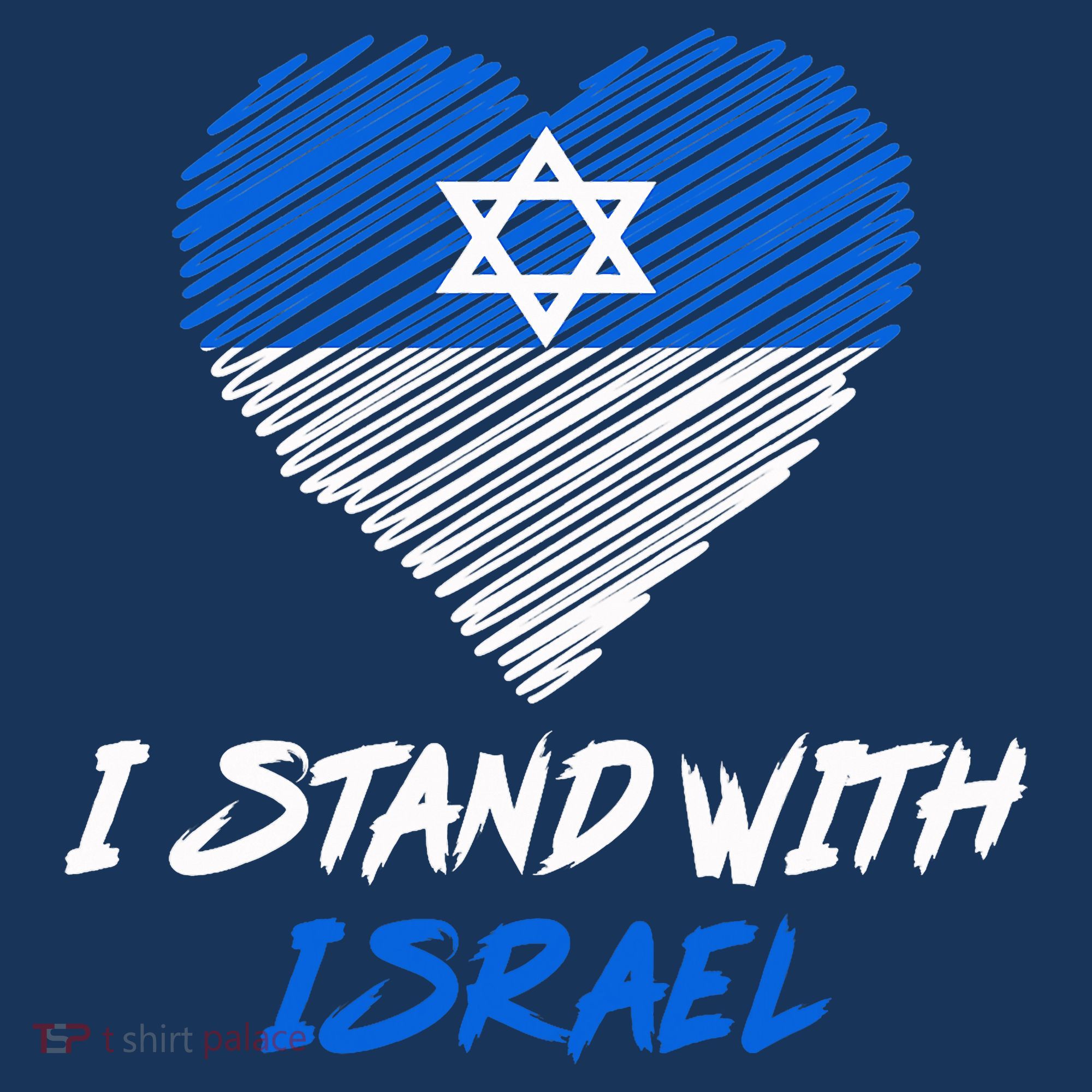 Support Israel I Stand With Israel Israeli Flag Women's Hoodie