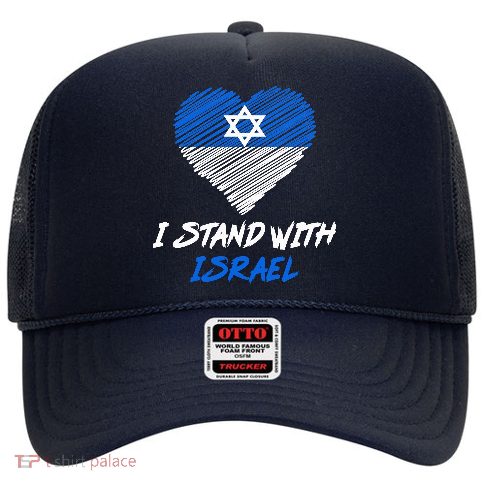 Support Israel I Stand With Israel Israeli Flag Hat