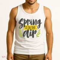 Spring Is In The Air Cute Season Tank Top thumb 3