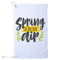 Spring Is In The Air Cute Season Golf Towel thumb 0