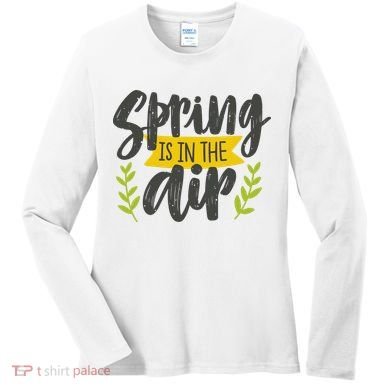 Spring Is In The Air Cute Season Women's Long Sleeve Shirt