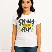 Spring Is In The Air Cute Season Women's T-Shirt thumb 4