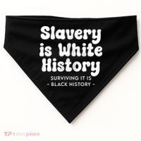 Surviving It Is Black History USA-Made Doggie Bandana thumb 0