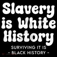 Surviving It Is Black History Ornament thumb 1