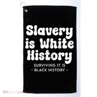 Surviving It Is Black History Golf Towel thumb 0