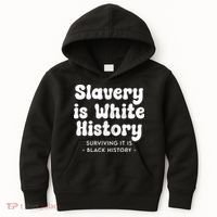 Surviving It Is Black History Kids Hoodie thumb 0