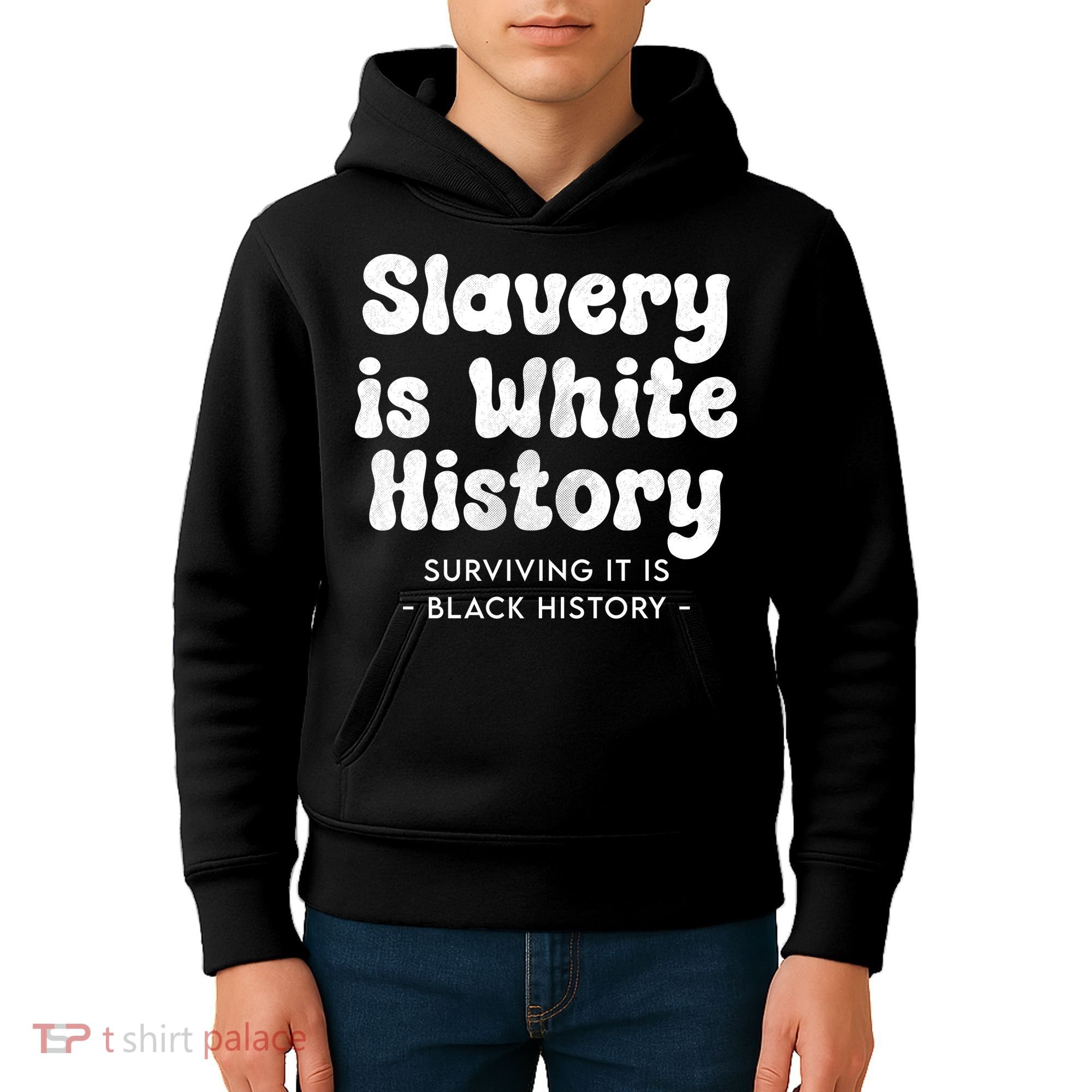 Surviving It Is Black History Kids Hoodie