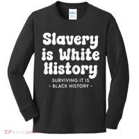 Surviving It Is Black History Kids Long Sleeve Shirt thumb 0