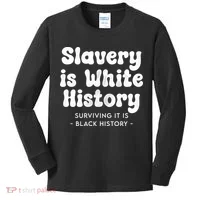 Surviving It Is Black History Kids Long Sleeve Shirt thumb 0