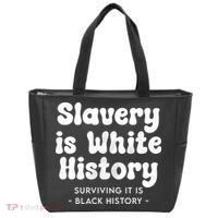 Surviving It Is Black History Tote Bag thumb 0