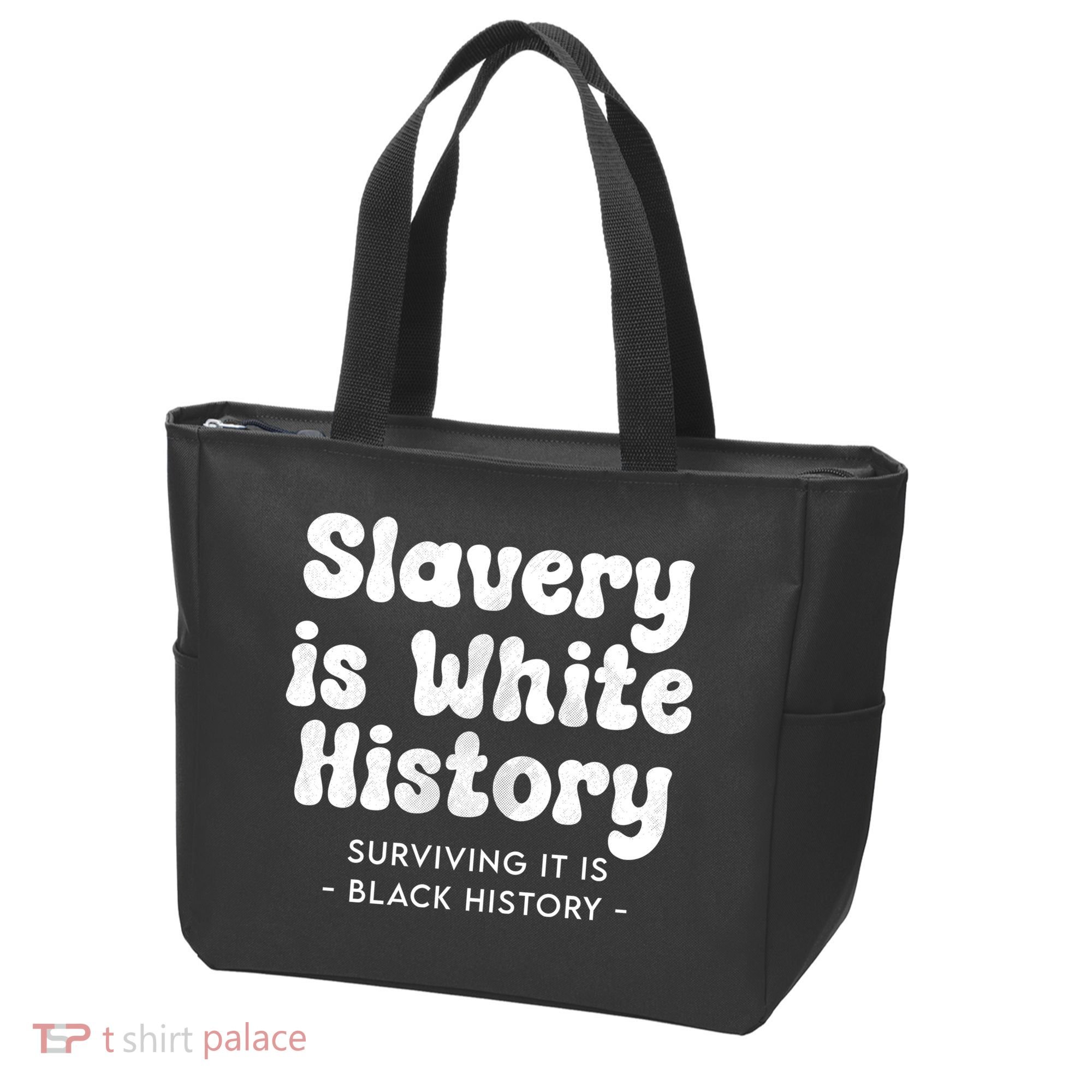 Surviving It Is Black History Tote Bag