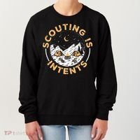 Scouting Is Intents Scout Funny Camping Women's Sweatshirt thumb 0