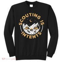 Scouting Is Intents Scout Funny Camping Sweatshirt thumb 0