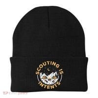 Scouting Is Intents Scout Funny Camping Beanie thumb 0