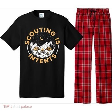 Scouting Is Intents Scout Funny Camping Pajama Set