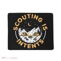 Scouting Is Intents Scout Funny Camping Mousepad thumb 0