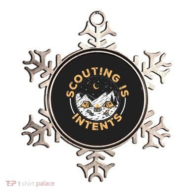 Scouting Is Intents Scout Funny Camping Ornament