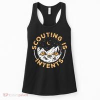 Scouting Is Intents Scout Funny Camping Women's Tank Top thumb 0
