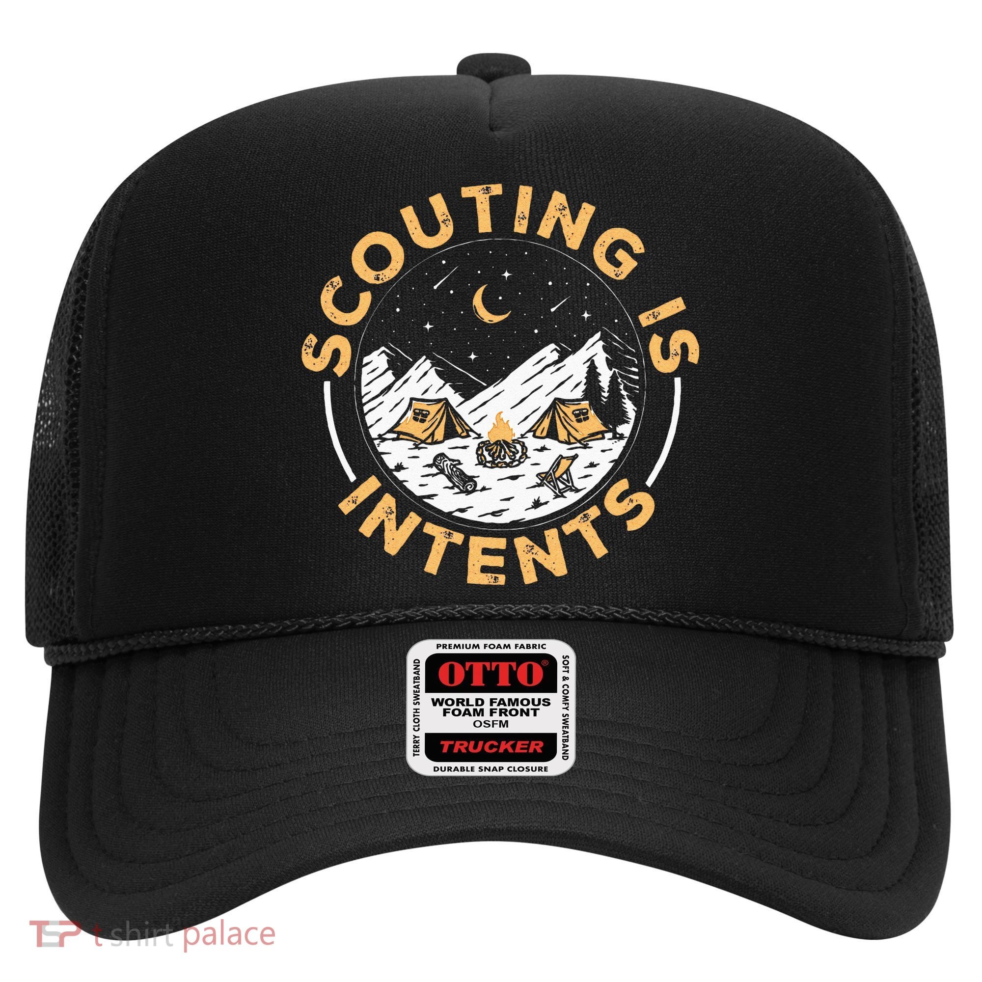 Scouting Is Intents Scout Funny Camping Hat
