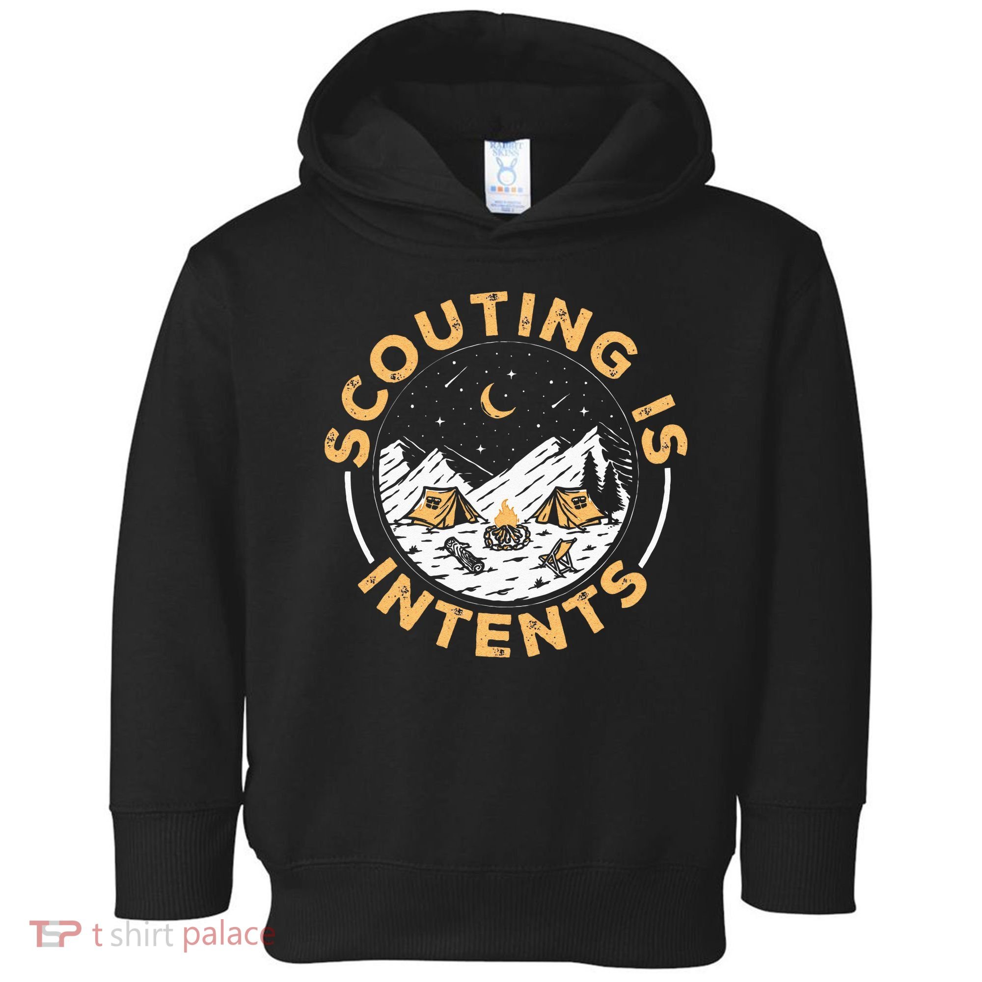 Scouting Is Intents Scout Funny Camping Toddler Hoodie