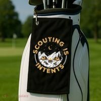 Scouting Is Intents Scout Funny Camping Golf Towel thumb 2