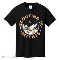 Scouting Is Intents Scout Funny Camping Kids T-Shirt thumb 0