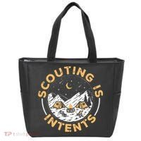Scouting Is Intents Scout Funny Camping Tote Bag thumb 0