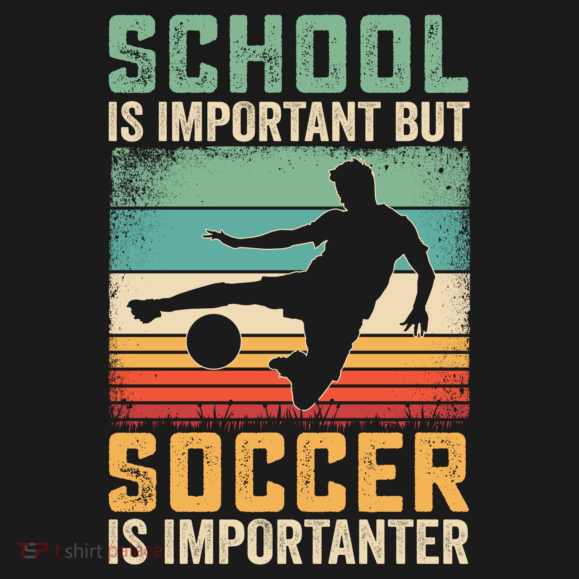 School Is Important But Soccer Is Importanter USA-Made Doggie Bandana