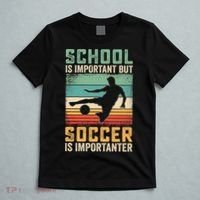 School Is Important But Soccer Is Importanter T-Shirt thumb 5