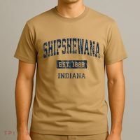 Shipshewana Indiana In Vintage Established T-Shirt thumb 3
