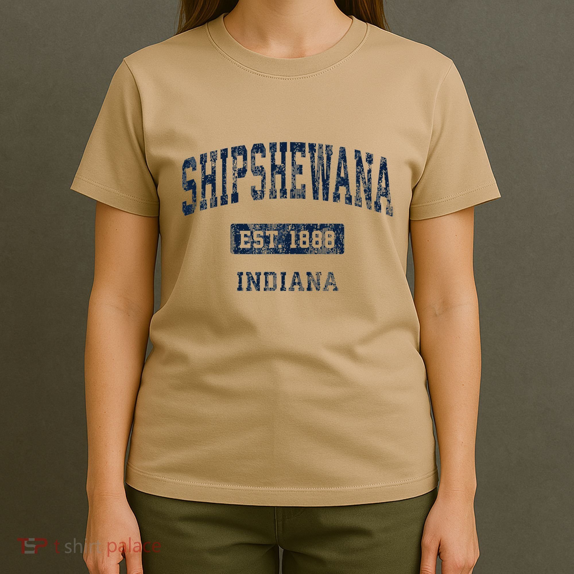 Shipshewana Indiana In Vintage Established T-Shirt