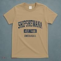 Shipshewana Indiana In Vintage Established T-Shirt thumb 5